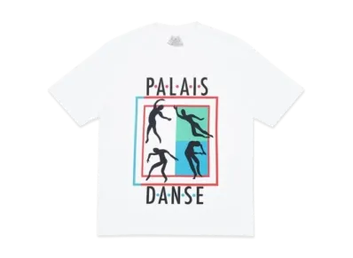 PALACE Danse-Crew T-Shirt "White"