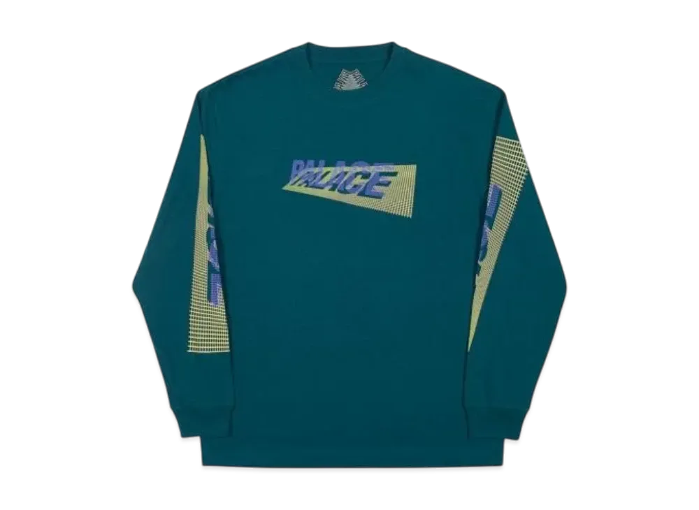 PALACE 3-P Longsleeve "Forest Green"