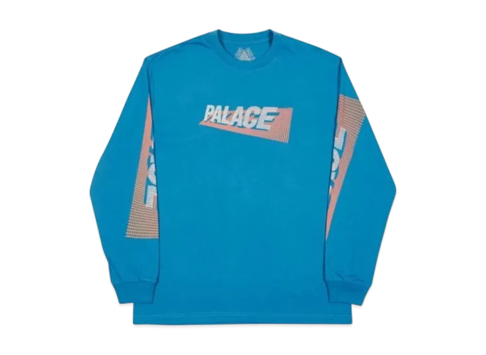 PALACE 3-P Longsleeve "Blue"