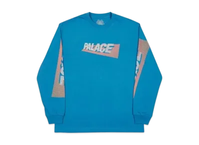 PALACE 3-P Longsleeve "Blue"