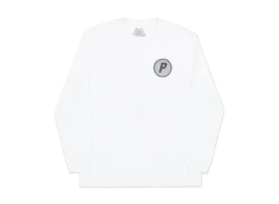 PALACE Pircular Longsleeve "White"