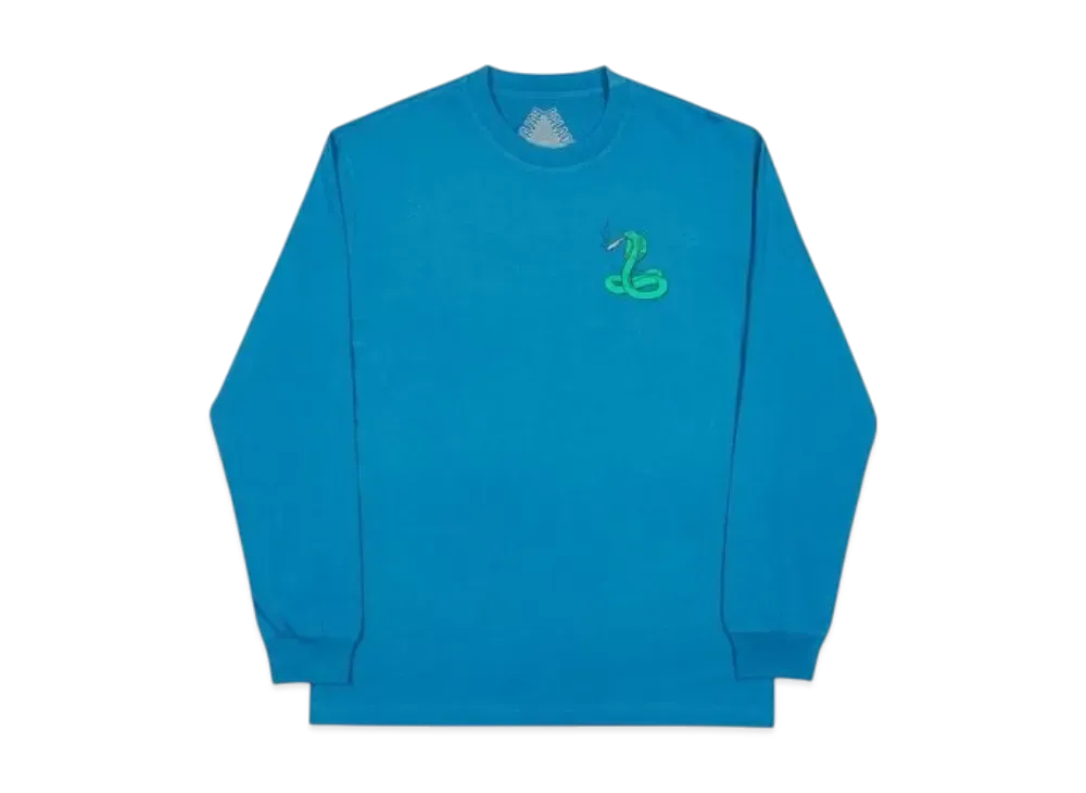 PALACE Bunning Snake Longsleeve "Blue"
