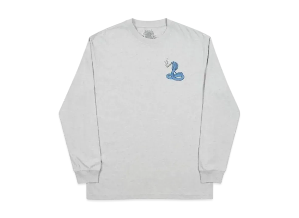 PALACE Bunning Snake Longsleeve "Grey Marl"