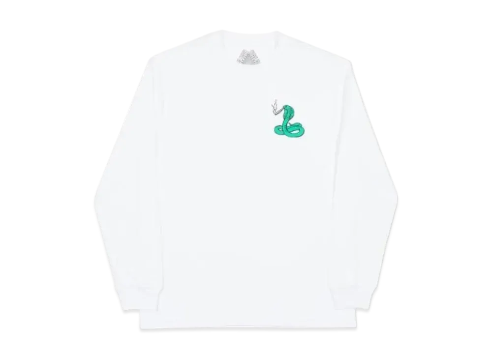 PALACE Bunning Snake Longsleeve "White"