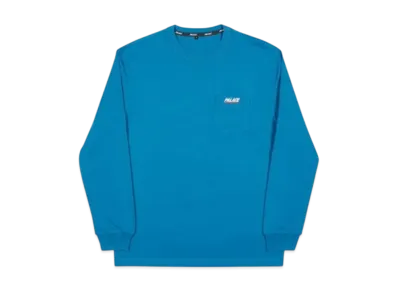 PALACE Basically a Pocket Longsleeve "Blue"