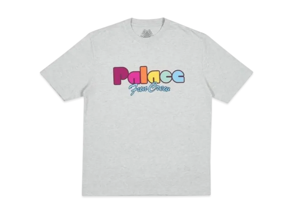 PALACE Fun T-Shirt "Grey Marl"