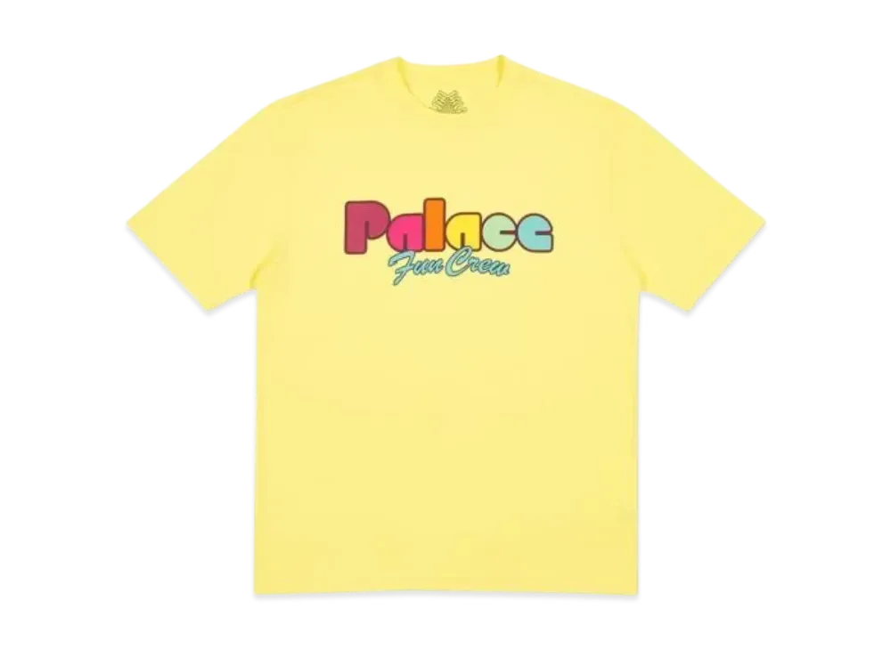 PALACE Fun T-Shirt "Light Yellow"