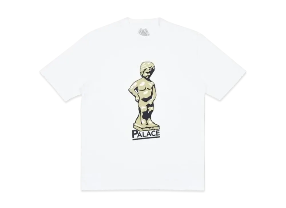 PALACE Jimmy Piddle T-Shirt "White"