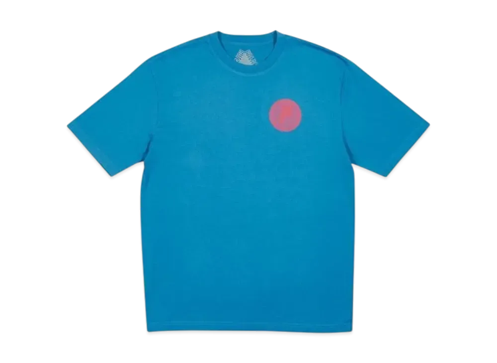 PALACE Pircular T-Shirt "Blue"