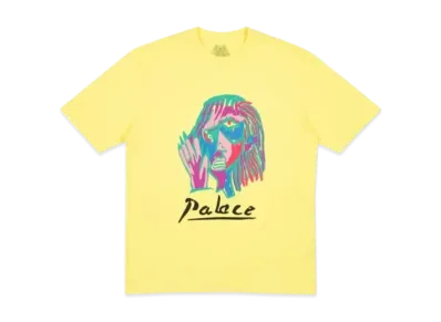 PALACE Signature T-Shirt "Light Yellow"
