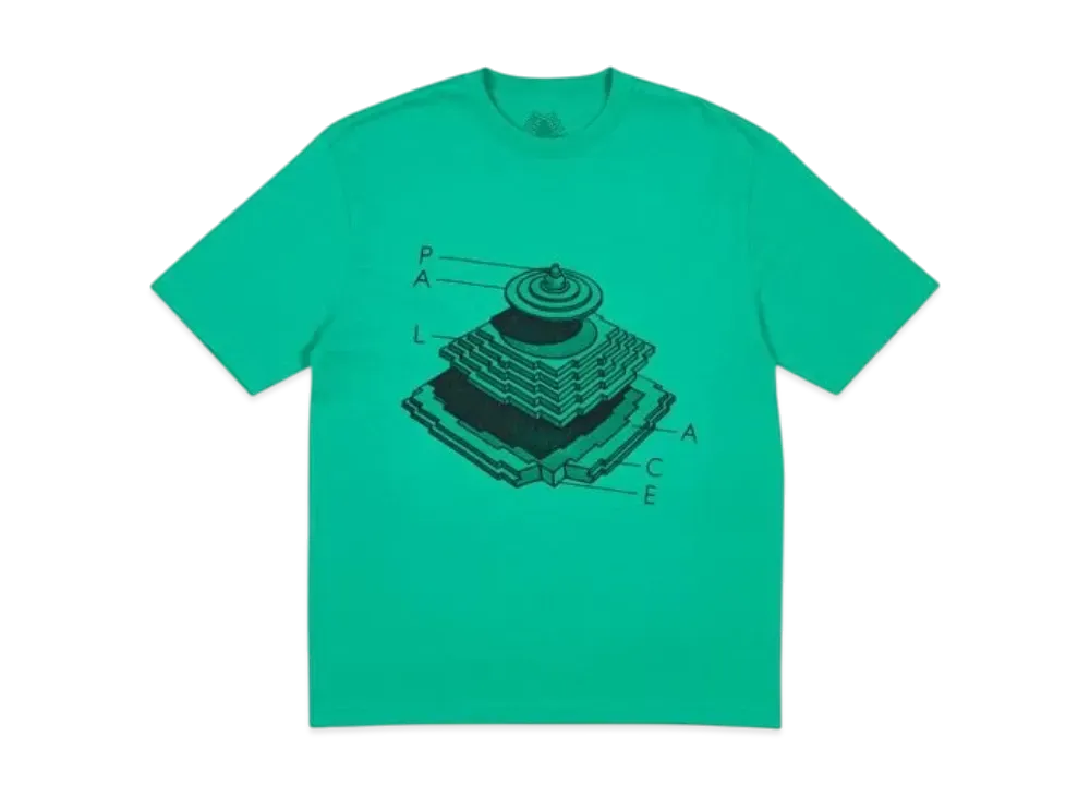 PALACE Pyramidal T-Shirt "Green"