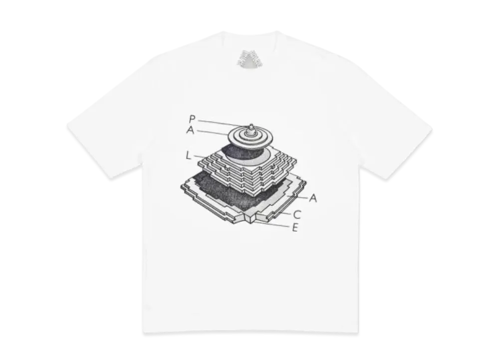 PALACE Pyramidal T-Shirt "White"