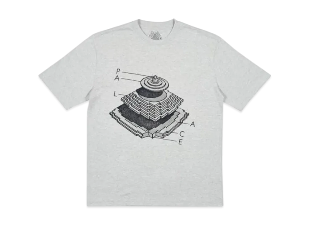 PALACE Pyramidal T-Shirt "Grey Marl"