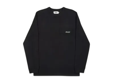 PALACE Patch Pocket Ribber "Black"