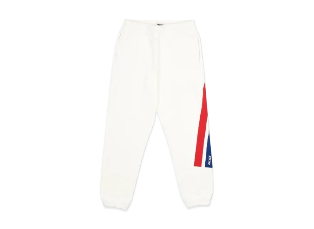 PALACE Duo Joggers "White"