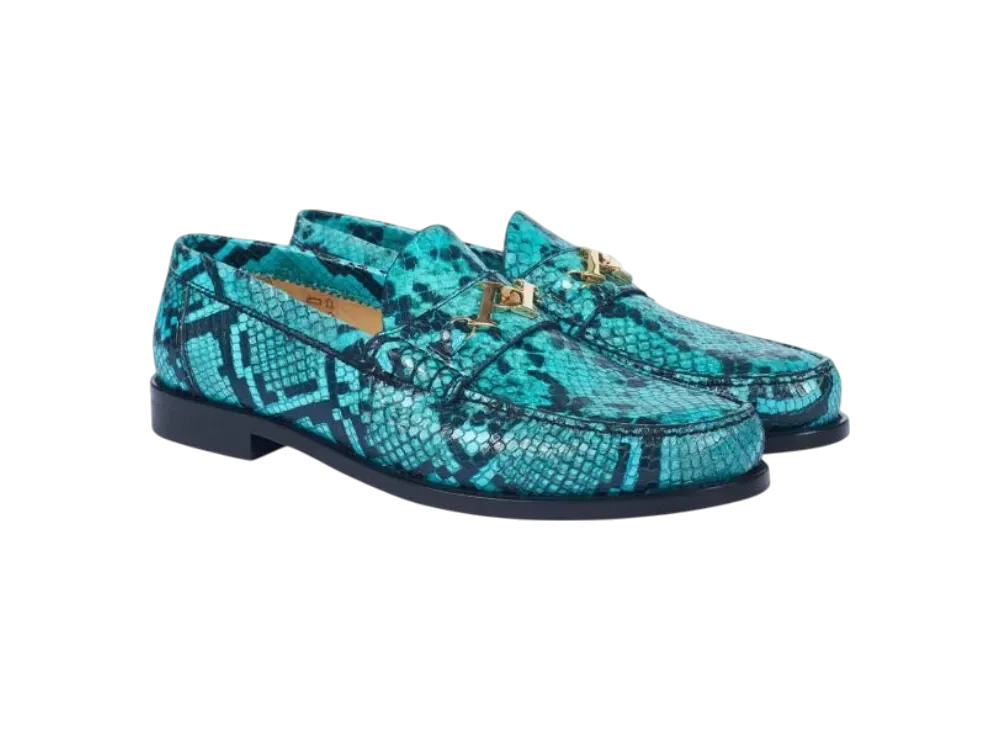 PALACE Loafer Snake Print "Blue"