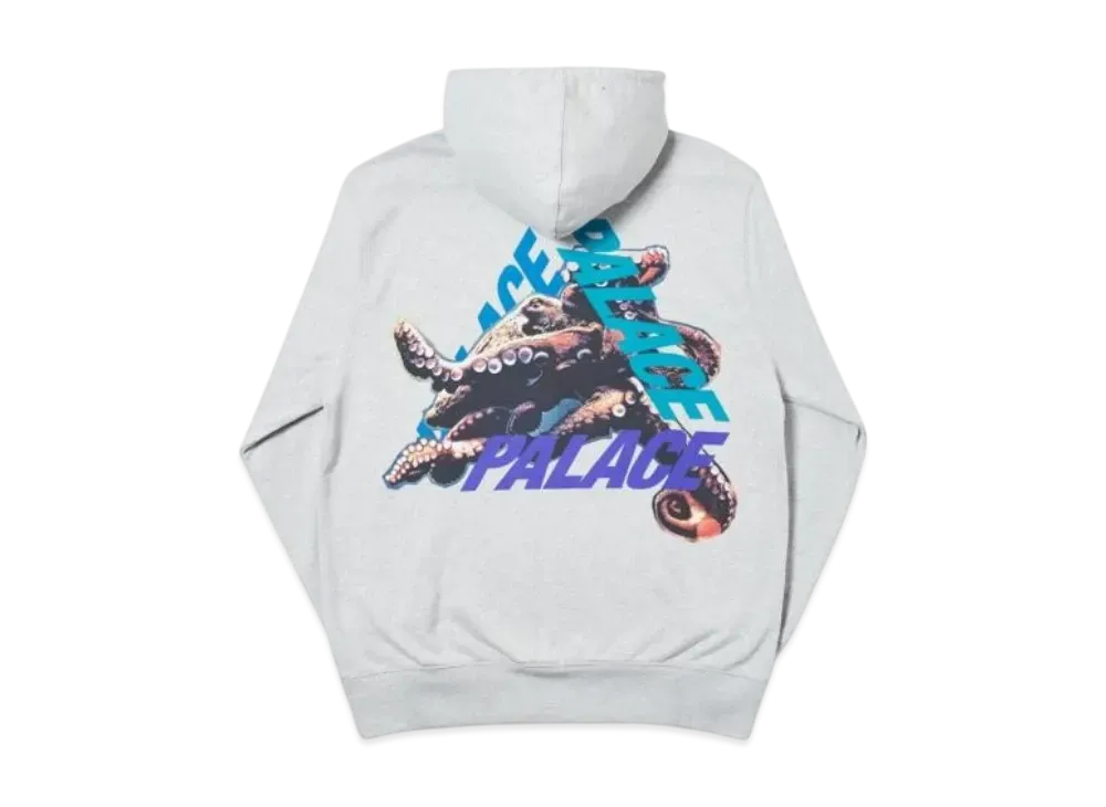 PALACE Octo Hood "Grey Marl"
