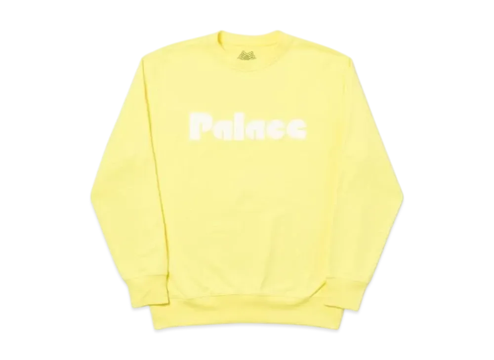 PALACE Ace Crew "Light Yellow"