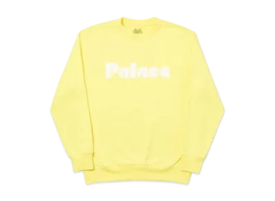 PALACE Ace Crew "Light Yellow"