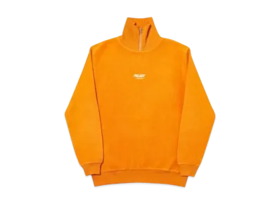 PALACE Brusher Zip Neck Sweat "Yellow"