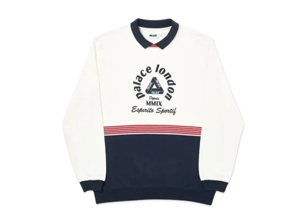 PALACE Sportif Crew "White"