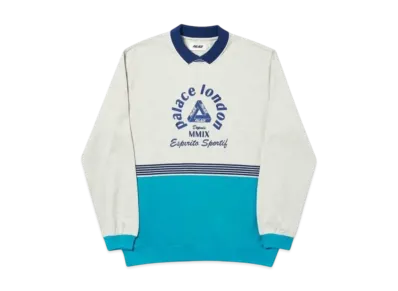 PALACE Sportif Crew "Grey Marl"