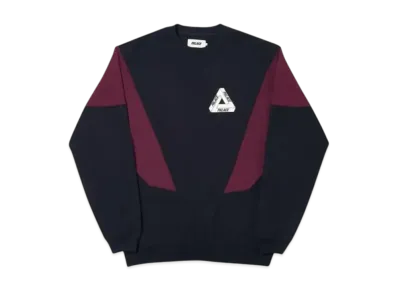PALACE Droppeth Crew "Black Burgundy"
