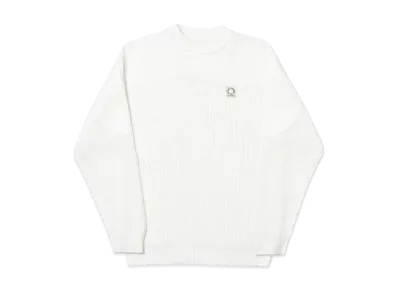 PALACE Thick Chunk Knit "White"