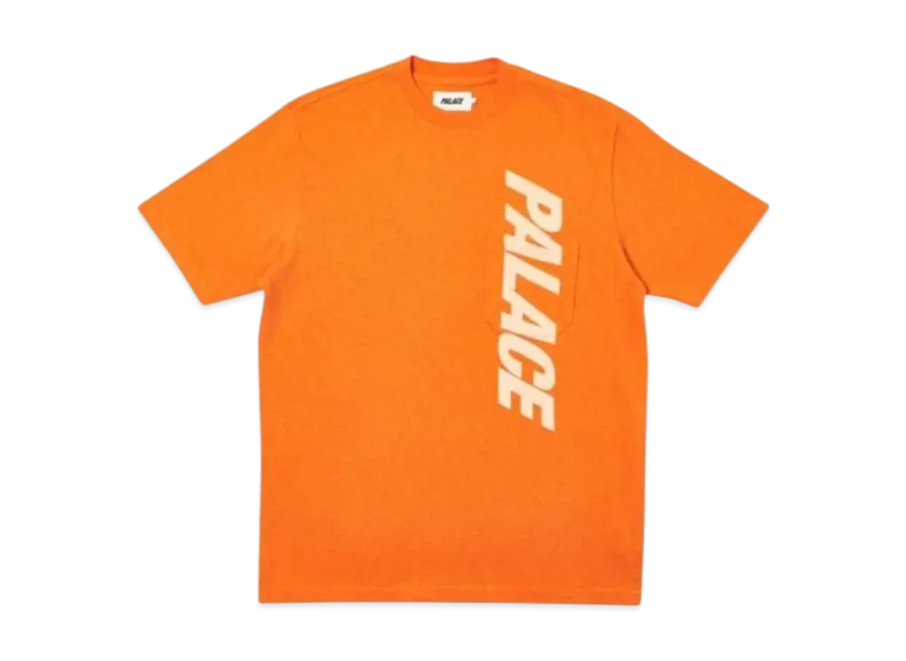 PALACE P-Slub Pocket T-Shirt "Orange"