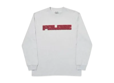 PALACE Mazin Longsleeve "Grey Marl"