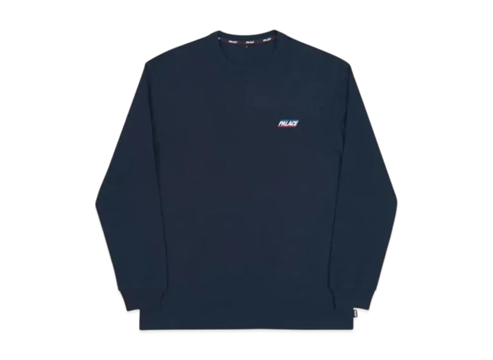 PALACE Basically A Longsleeve "Navy"