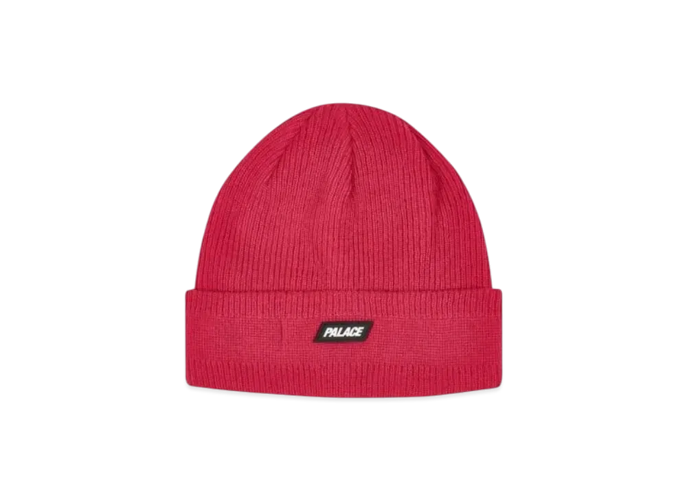 PALACE Break Knit Beanie "Burgundy"