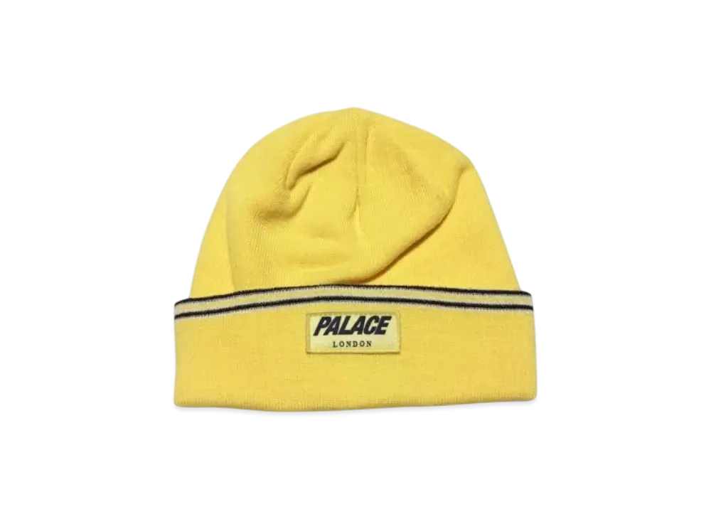 PALACE J-Stripe Beanie "Yellow"