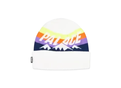 PALACE Peak Beanie "White"
