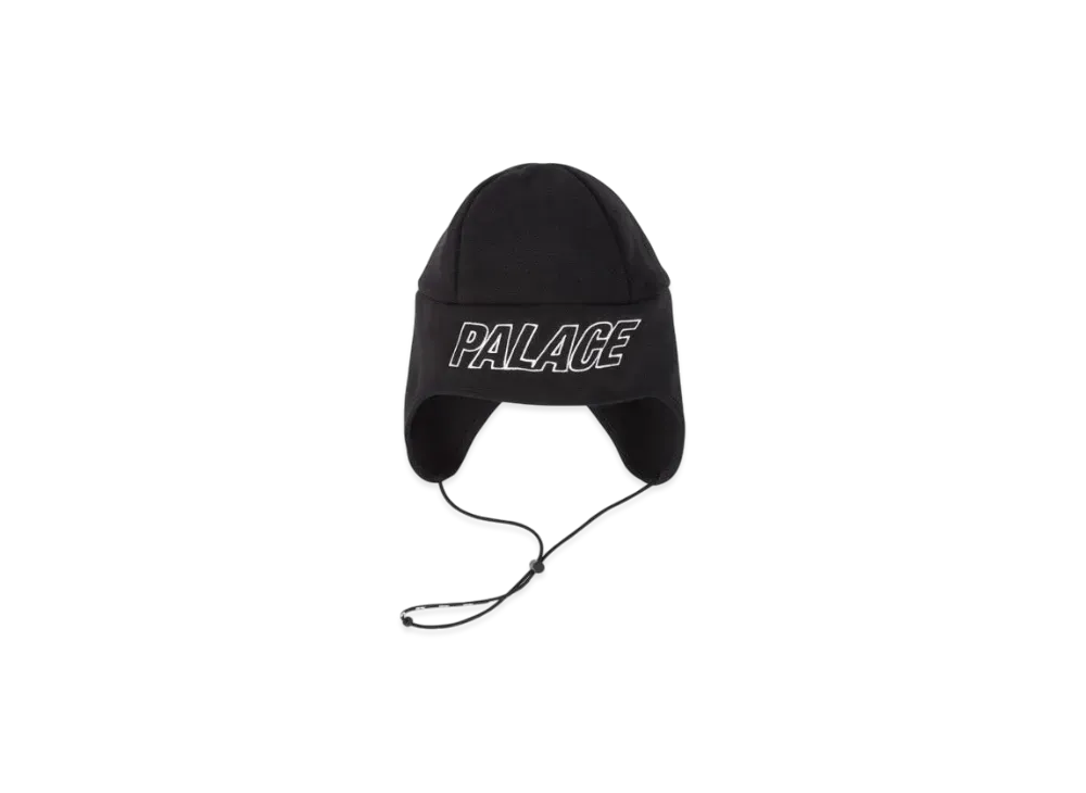 PALACE Flap Hat "Black"