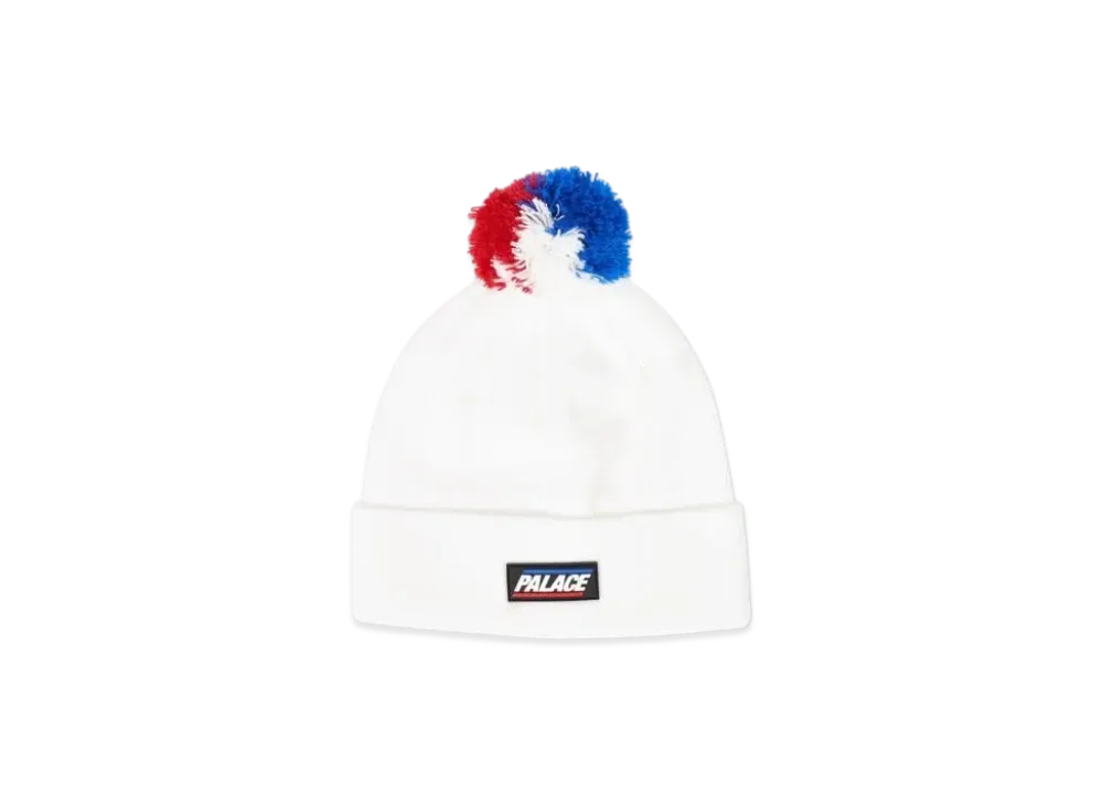 PALACE Poppin Bobbles Beanie "White"