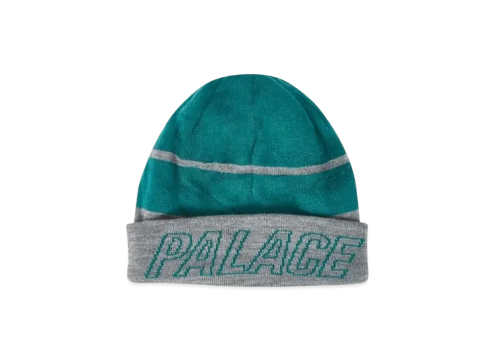 PALACE Reversible Beanie "Grey Marl Green"