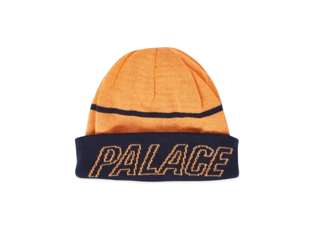 PALACE Reversible Beanie "Navy Orange"
