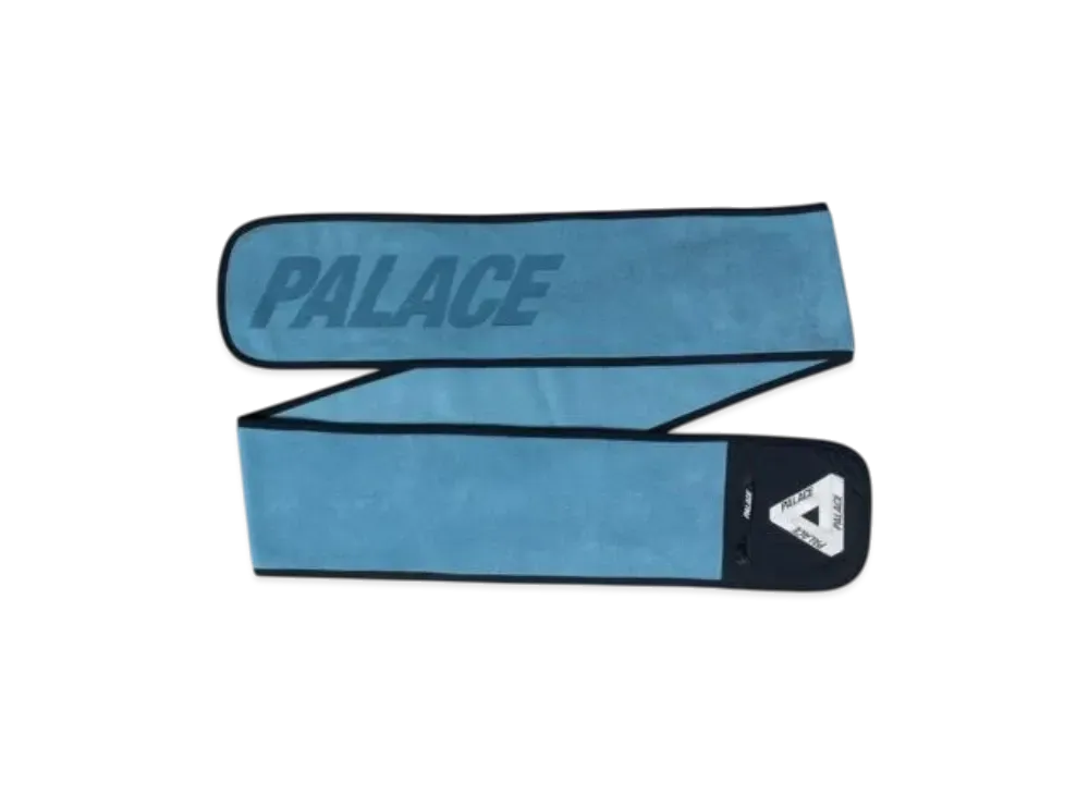 PALACE Polartec Lazer Scarf "Dust Blue"