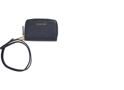PALACE Leather Wallet "Navy"