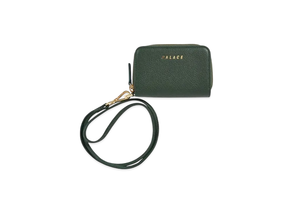 PALACE Leather Wallet "Dark Green"