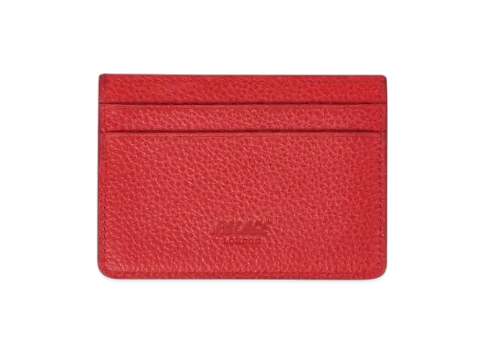 PALACE Leather Card Holder "Red"