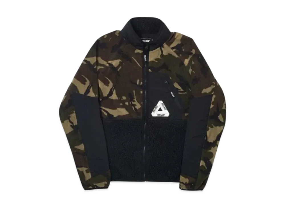 PALACE P-Surgent Fleece Jacket "Black"