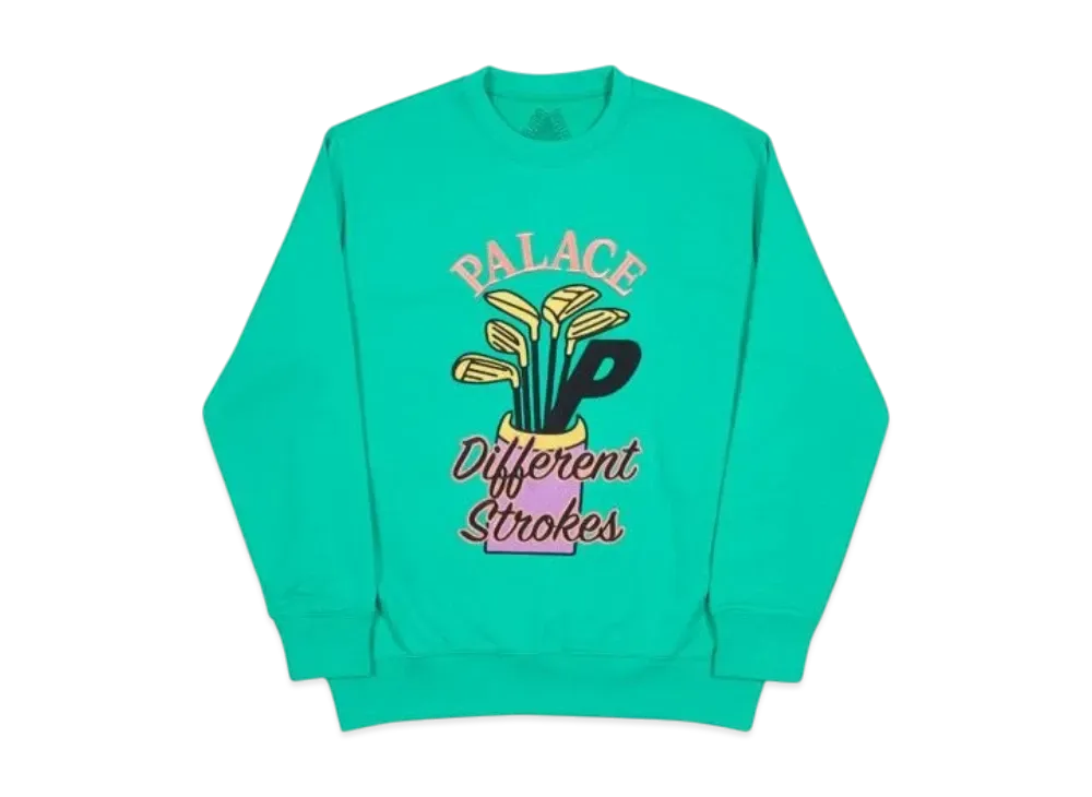 PALACE Dif Strokes Crew "Pool Green"