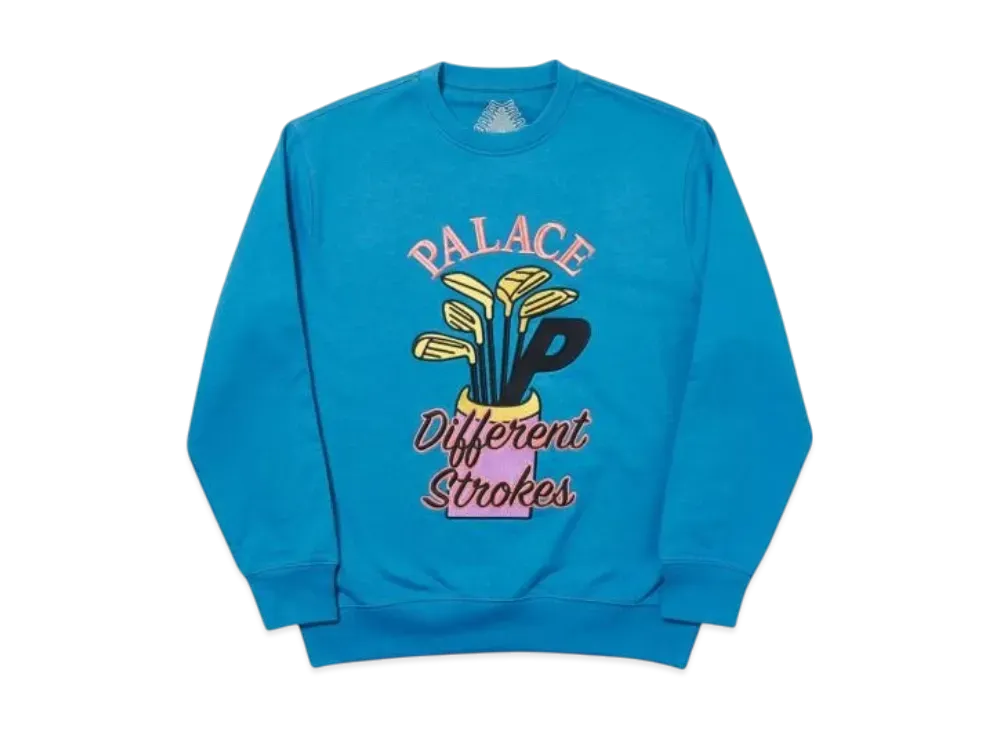 PALACE Dif Strokes Crew "Blue"