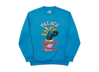 PALACE Dif Strokes Crew "Blue"