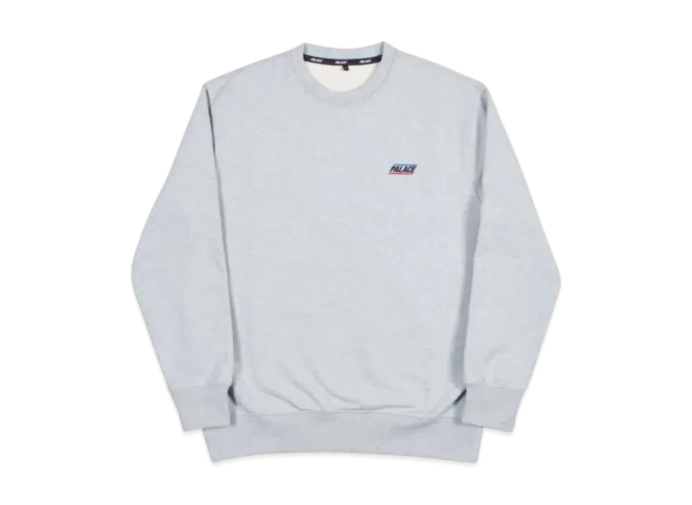 PALACE Basically A Crew "Grey Marl"