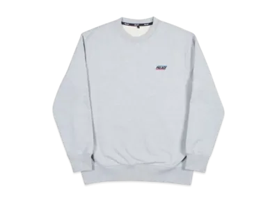 PALACE Basically A Crew "Grey Marl"