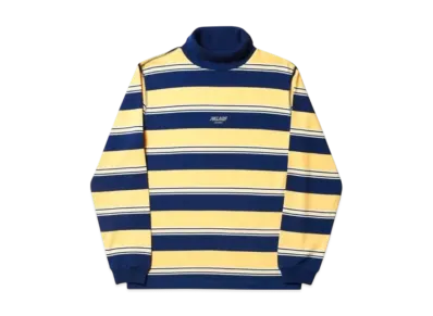 PALACE Striped High Roller Top "Yellow White"