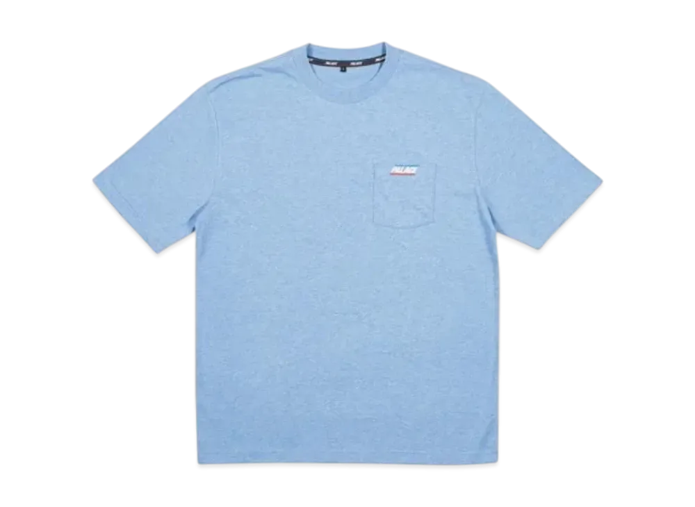 PALACE Basically A Pocket T-Shirt "Blue"